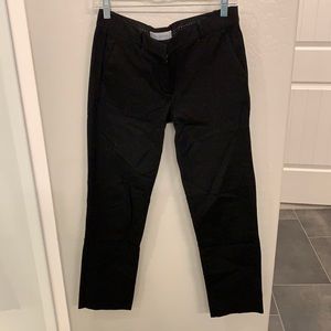 Gap Black Twill Pants Ankle length